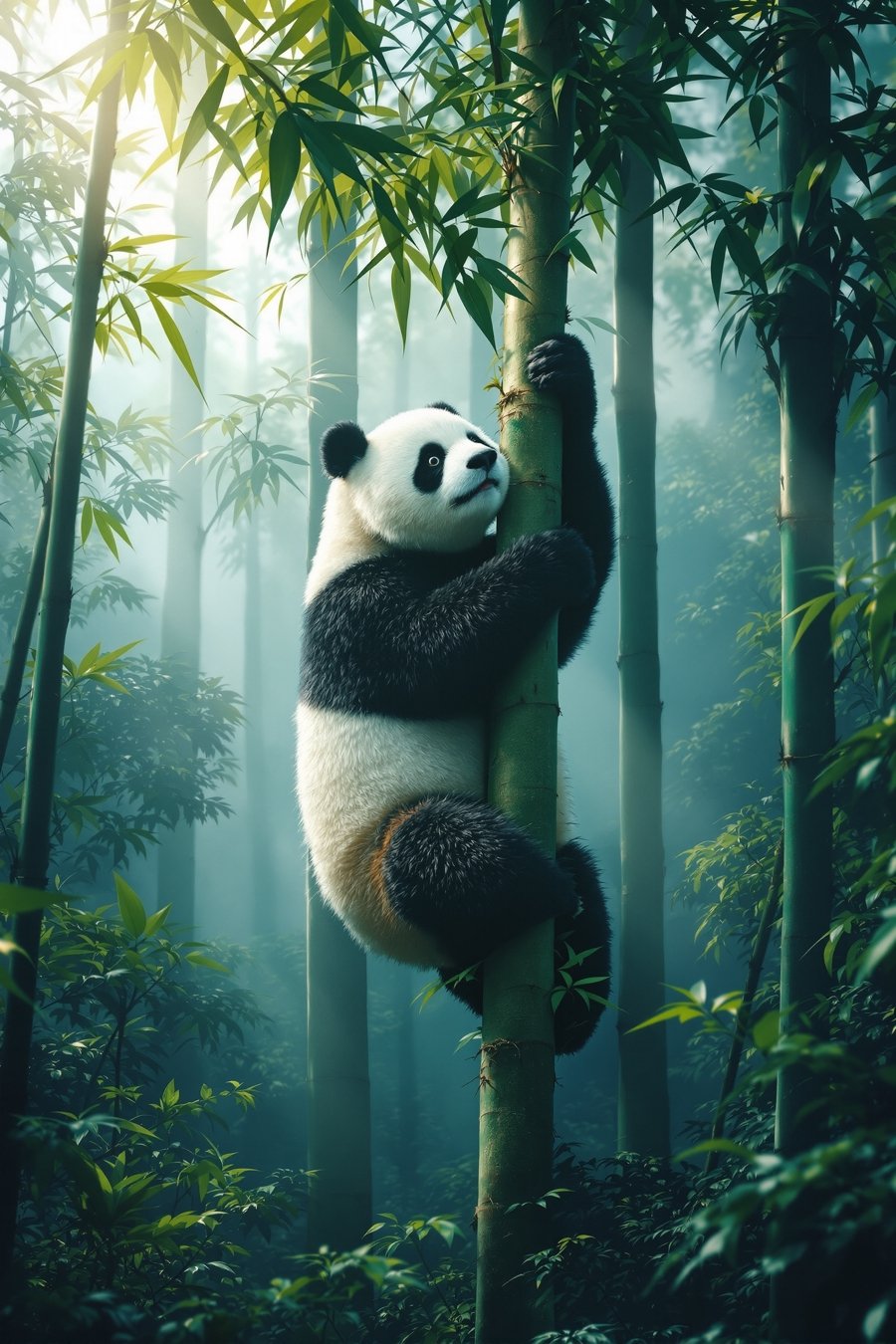 云上竹林：大熊猫的隐秘生活 纪录片海报
