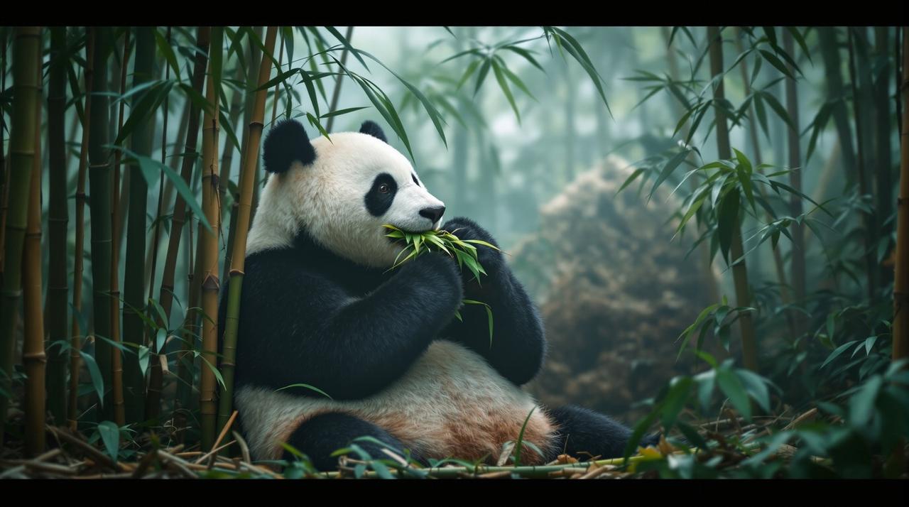 云上竹林:大熊猫的隐秘生活 纪录片封面